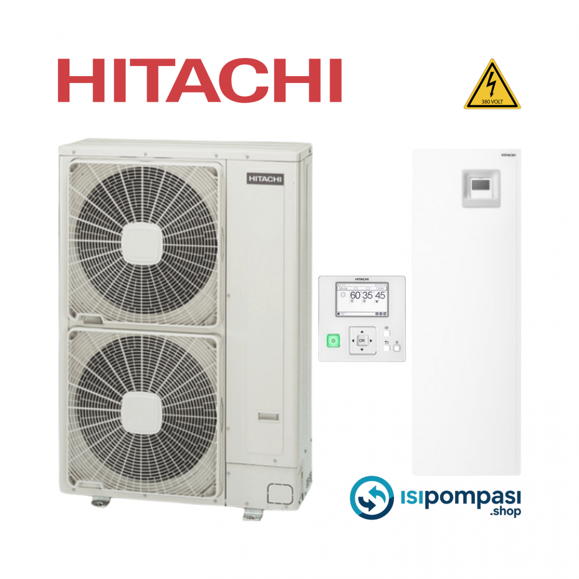 Hitachi Yutaki S80 380V