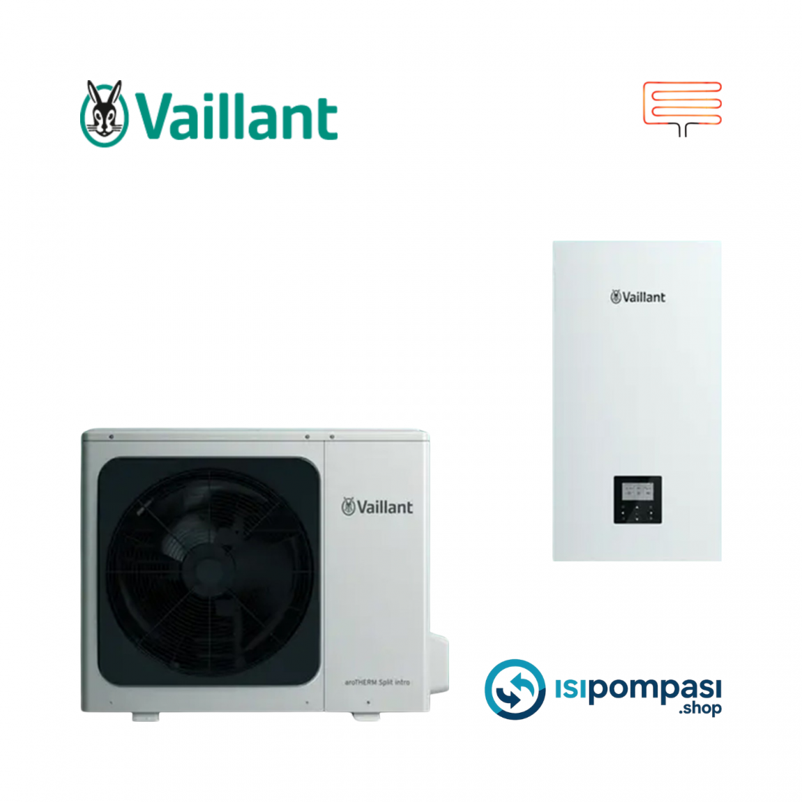 Vaillant Arotherm İntro Rezistanslı Split Vaillant Arotherm İntro Rezistanslı Split